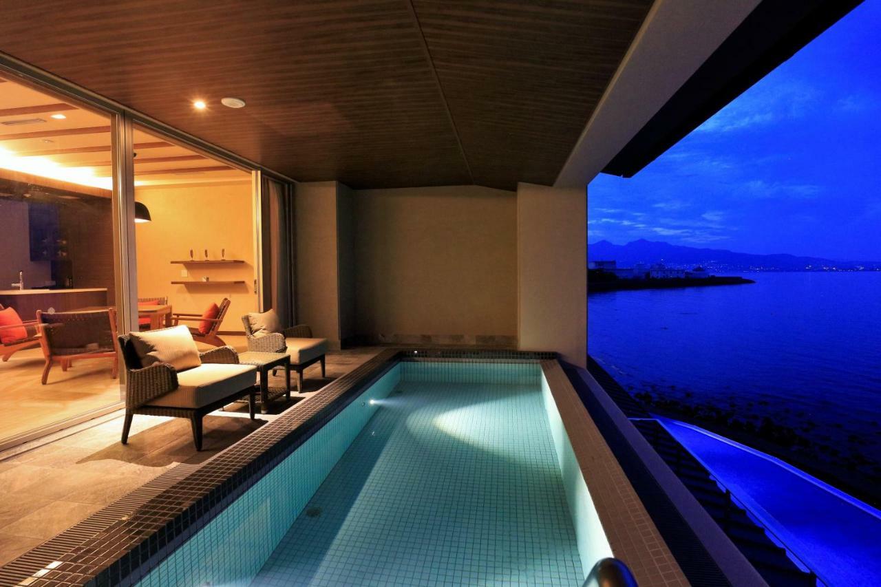 Amane Resort Seikai Бепу Екстериор снимка A private pool at a hotel